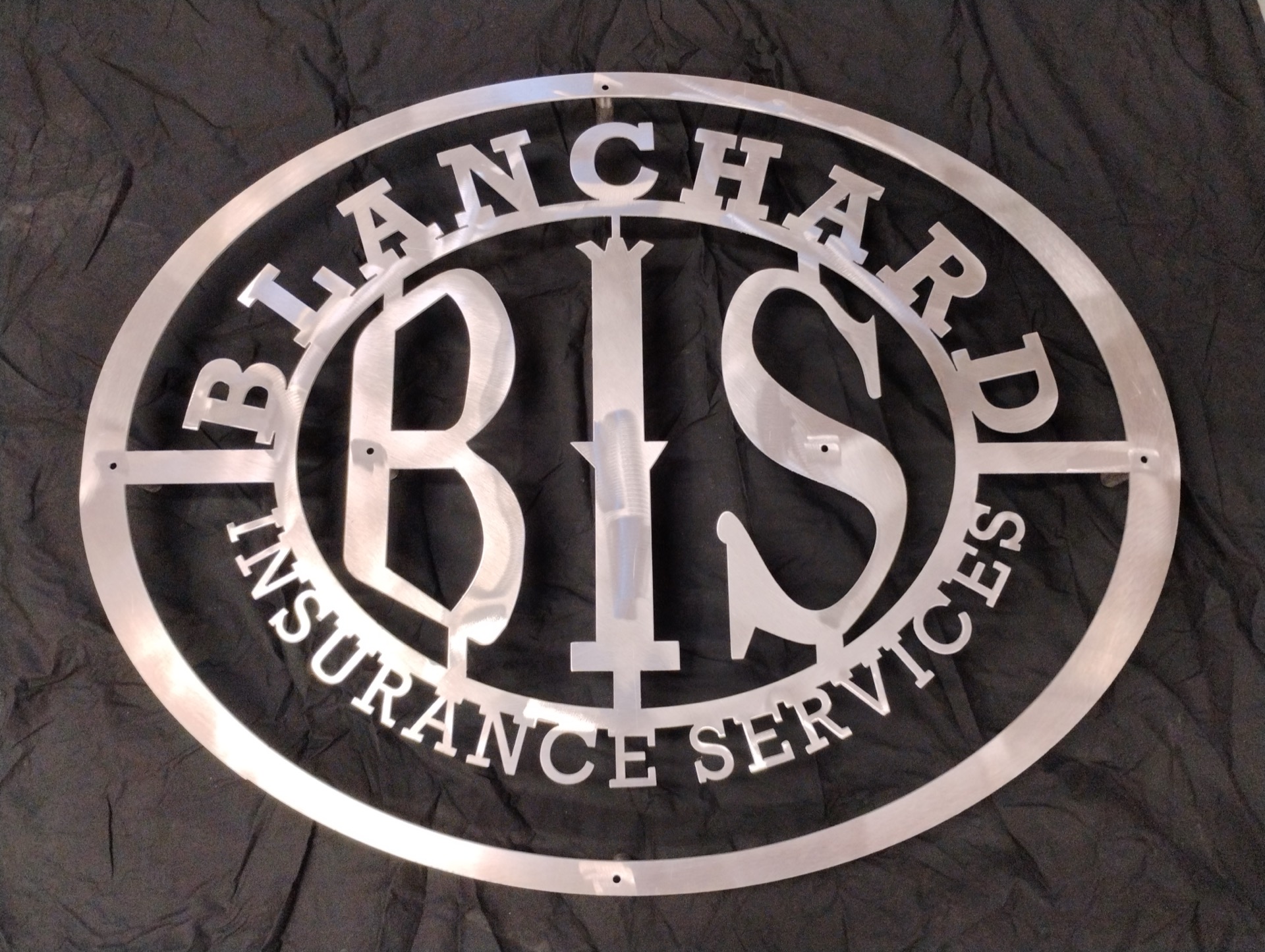 Blanchard Insurance business sign
