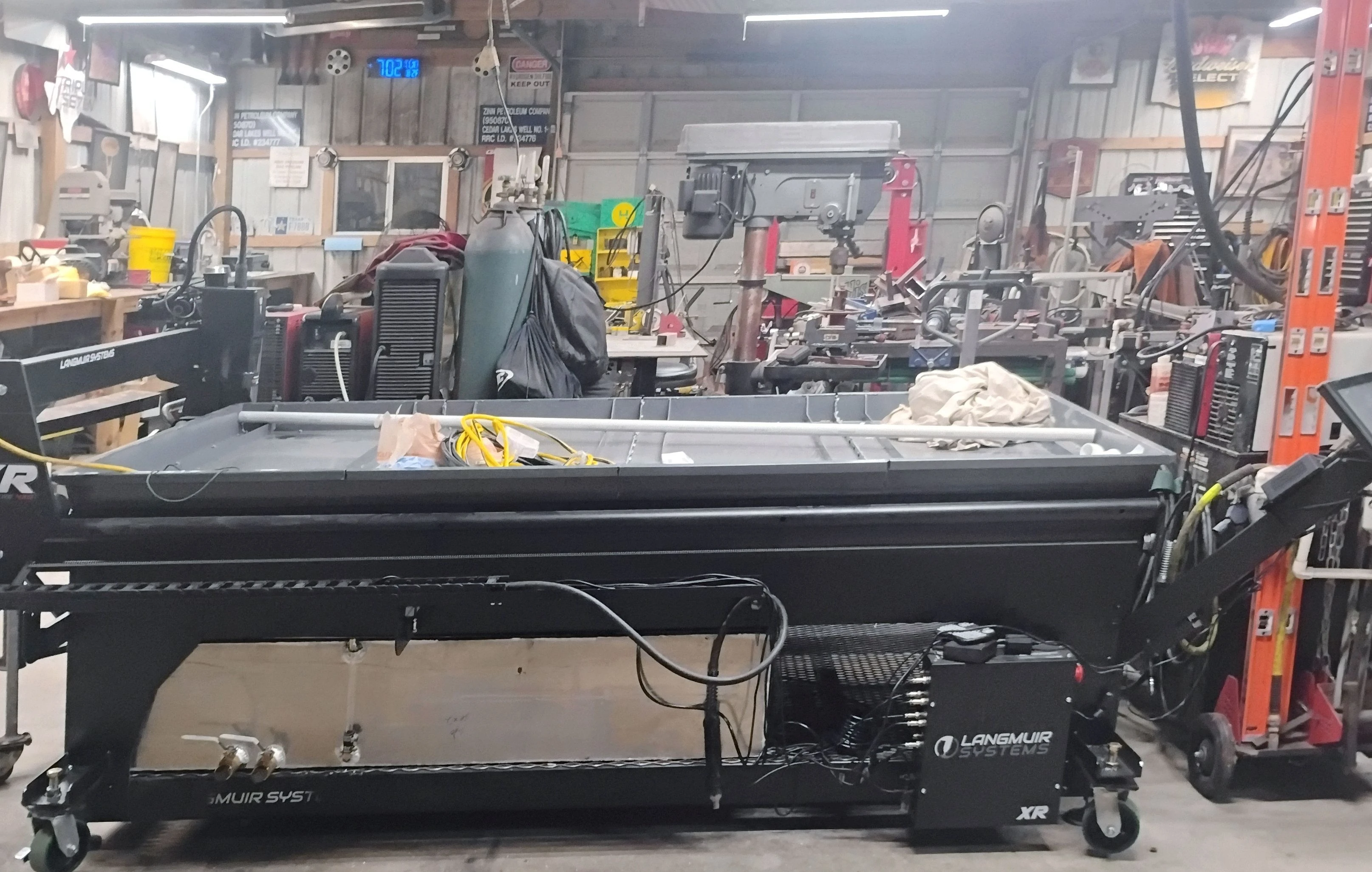 Custom fabricated smoker grill